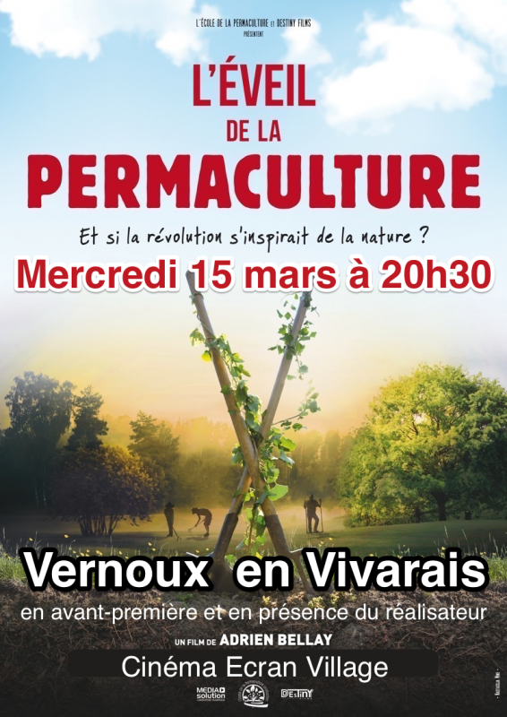 Avant-première du film « L’Éveil de la Permaculture »