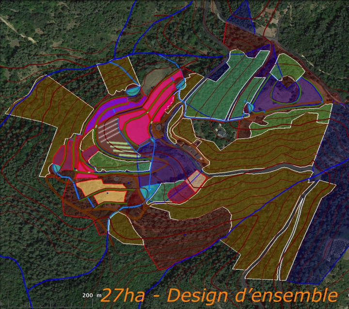 Les Sagnes - Design d'ensemble